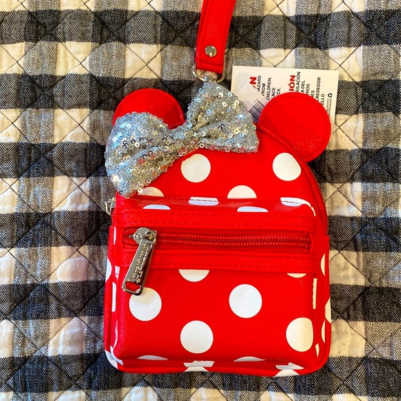 Loungefly Handbags - Loungefly Mini polka dot wristlet